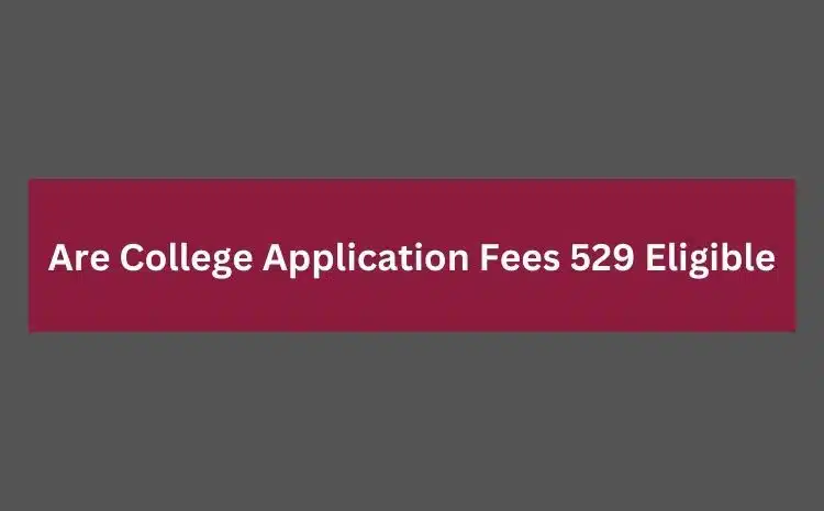 Are College Application Fees Eligible for 529 Plan Expenses? An In-Depth Guide